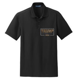 Trump Take America Back 2024 Dry Zone Grid Polo