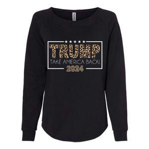 Trump Take America Back 2024 Womens California Wash Sweatshirt