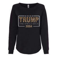 Trump Take America Back 2024 Womens California Wash Sweatshirt