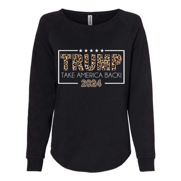 Trump Take America Back 2024 Womens California Wash Sweatshirt