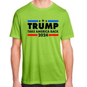 Trump Take America Back 2024 Election Logo Adult ChromaSoft Performance T-Shirt