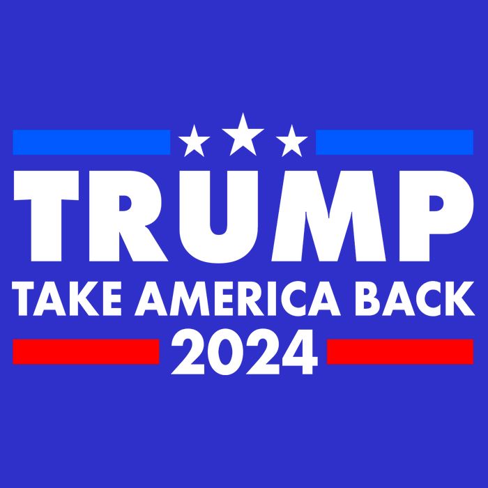Trump Take America Back 2024 Election Logo Apron
