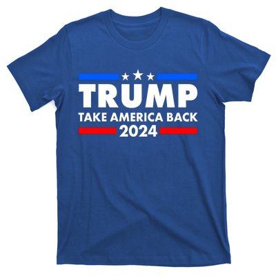 Trump Take America Back 2024 Election Logo T-Shirt