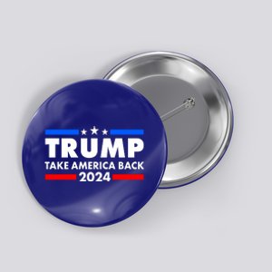 Trump Take America Back 2024 Election Logo Button