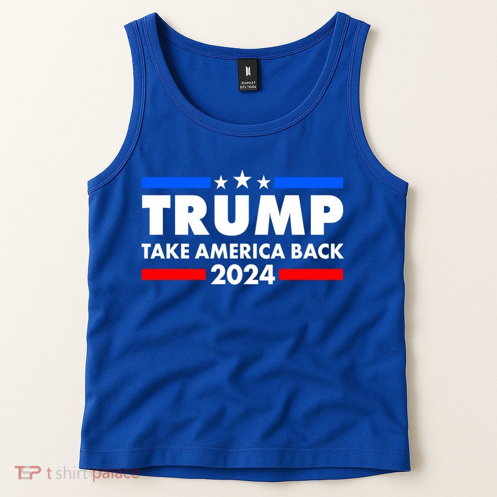 Trump Take America Back 2024 Election Logo Tank Top