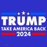 Trump Take America Back 2024 Election Logo Women's V-Neck T-Shirt