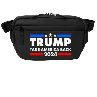 Trump Take America Back 2024 Election Logo Crossbody Pack