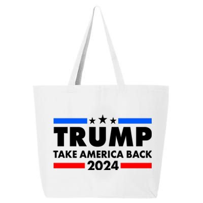 Trump Take America Back 2024 Election Logo 25L Jumbo Tote