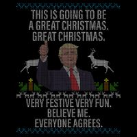 Trump This Is Going To Be A Great Great Christmas Cooling Performance Crew T-Shirt