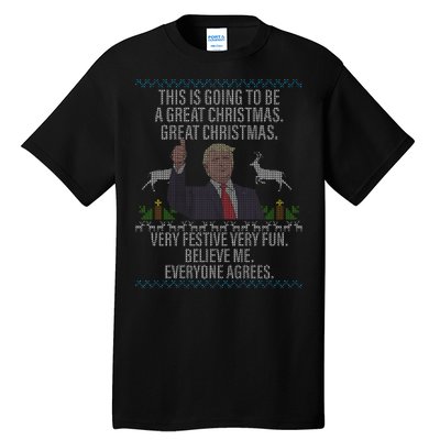 Trump This Is Going To Be A Great Great Christmas Tall T-Shirt