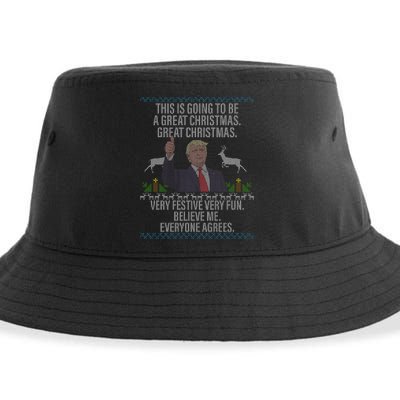 Trump This Is Going To Be A Great Great Christmas Sustainable Bucket Hat