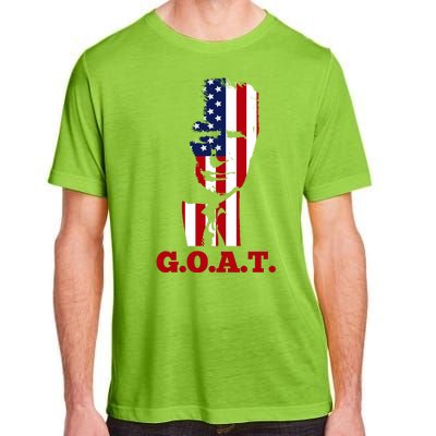 Trump USA Flag GOAT Adult ChromaSoft Performance T-Shirt