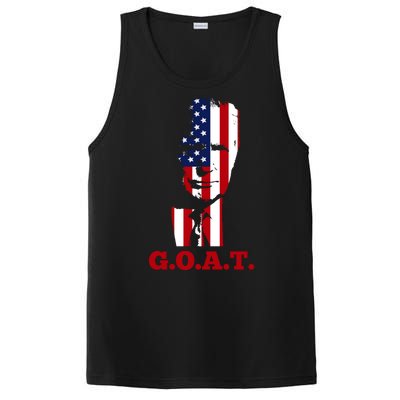 Trump USA Flag GOAT PosiCharge Competitor Tank