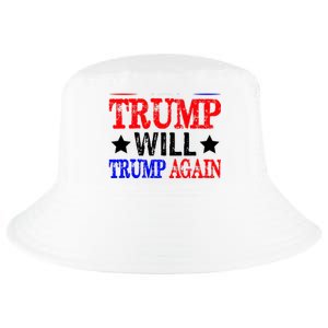 Trump Will Trump Again Cool Comfort Performance Bucket Hat