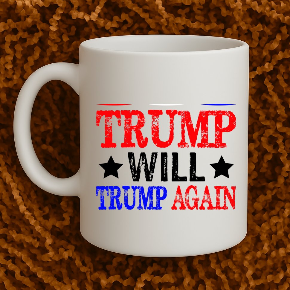 Trump Will Trump Again Mug