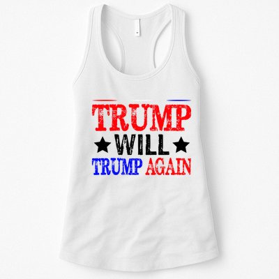 Trump Will Trump Again Womens Tank Top
