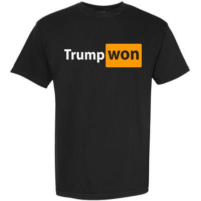 Trump Won Garment-Dyed Heavyweight T-Shirt