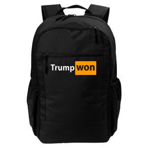 Trump Won Daily Commute Backpack