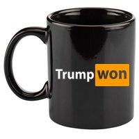Trump Won 11oz C Handle Ceramic Mug