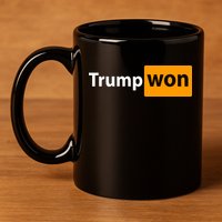 Trump Won 11oz C Handle Ceramic Mug