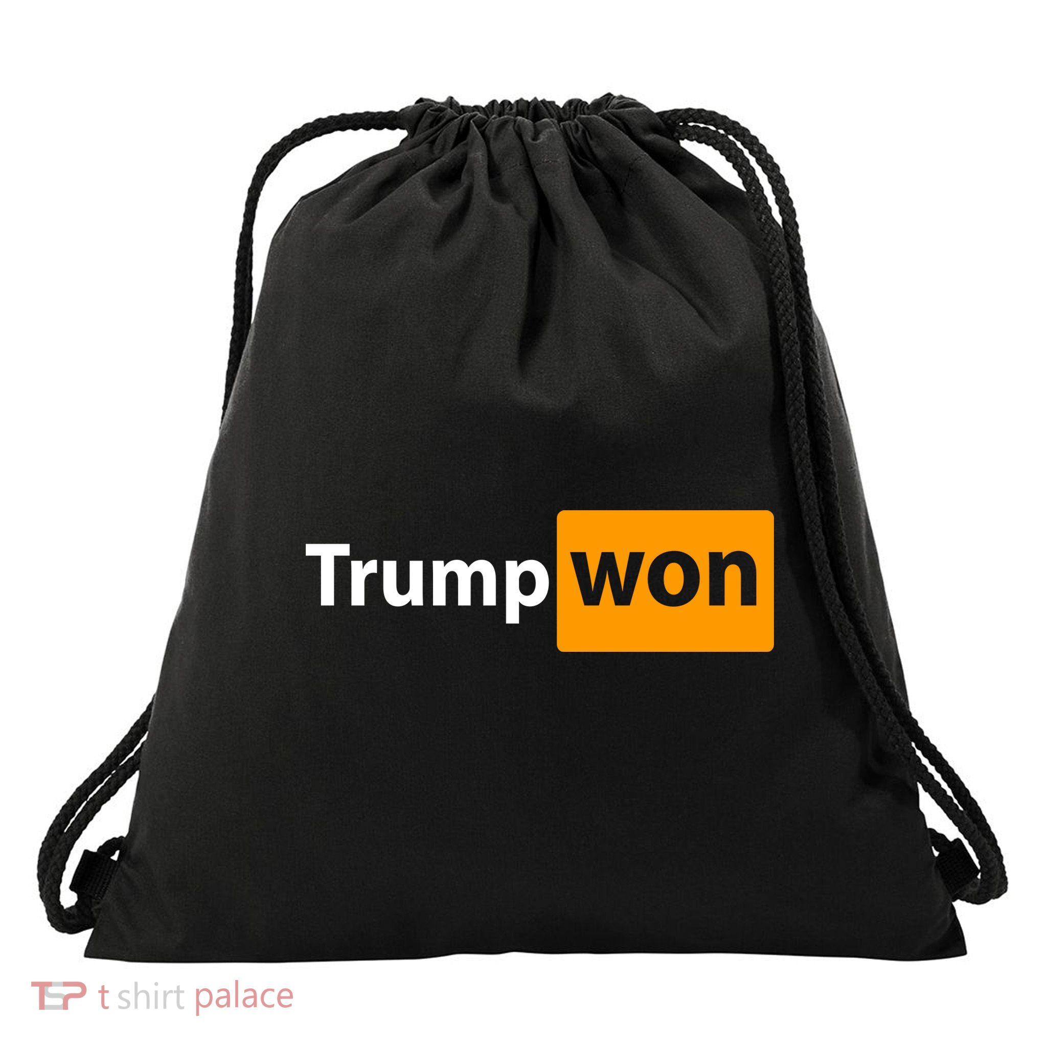 Trump Won Drawstring Bag