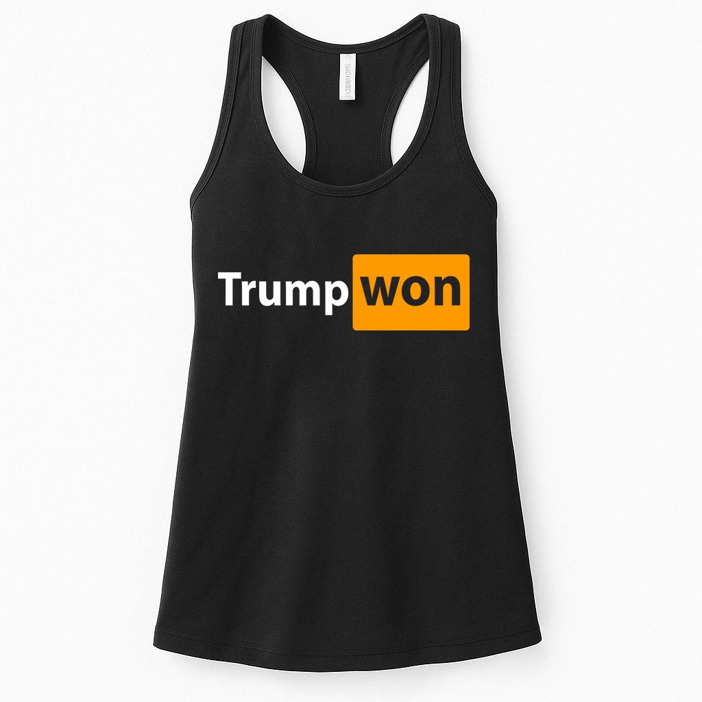 Trump Won Womens Tank Top