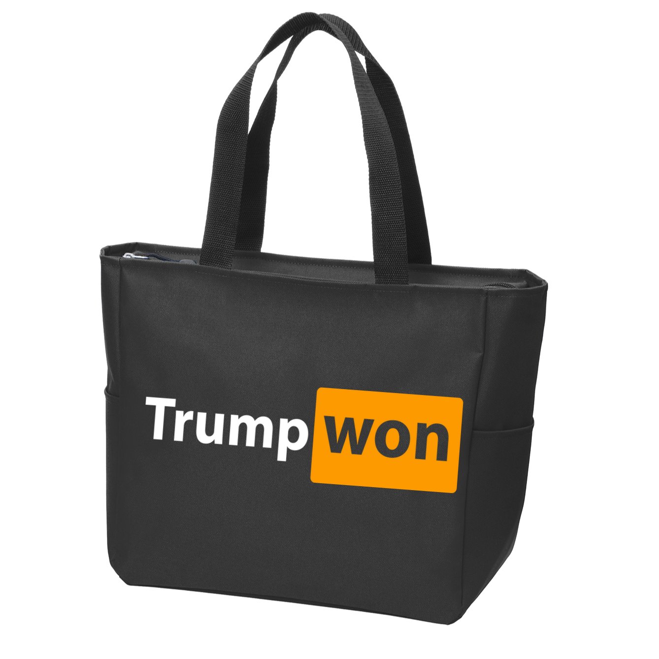 Trump Won Zip Tote Bag