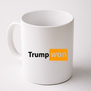 Trump Won Coffee Mug