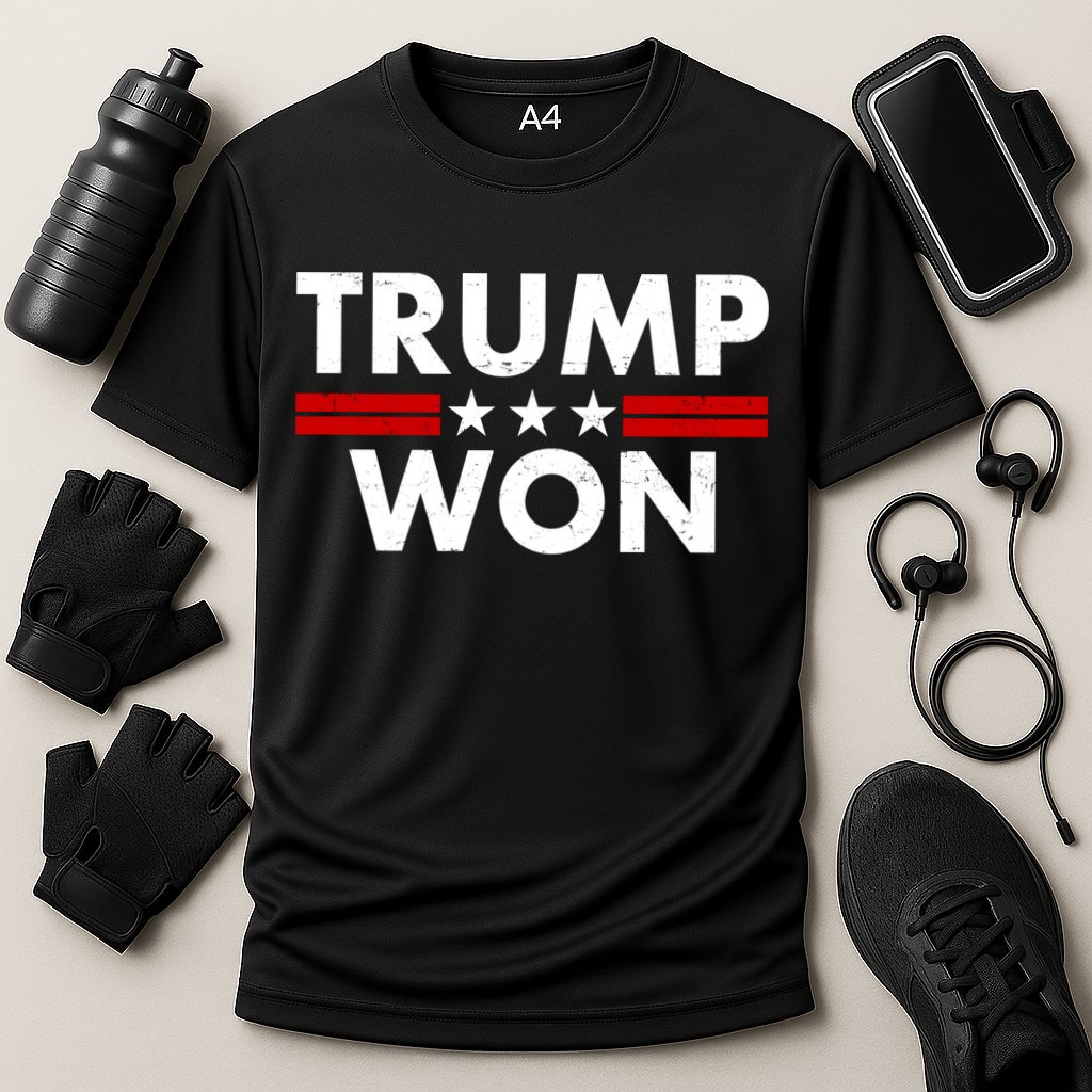 Trump Won 2021 Election Pro Trump Cooling Performance Crew T-Shirt