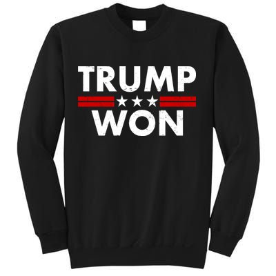 Trump Won 2021 Election Pro Trump Sweatshirt