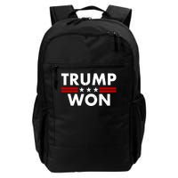 Trump Won 2021 Election Pro Trump Daily Commute Backpack