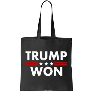 Trump Won 2021 Election Pro Trump Tote Bag