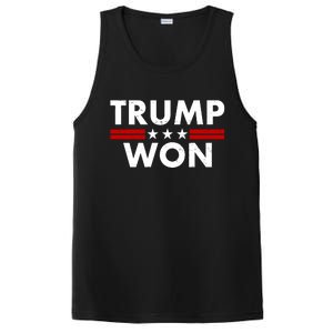 Trump Won 2021 Election Pro Trump PosiCharge Competitor Tank