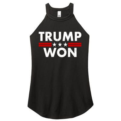 Trump Won 2021 Election Pro Trump Women's Perfect Tri Rocker Tank