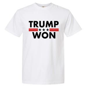 Trump Won 2021 Election Pro Trump Garment-Dyed Heavyweight T-Shirt