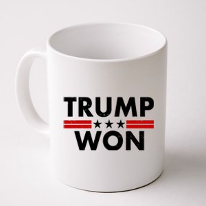 Trump Won 2021 Election Pro Trump Coffee Mug