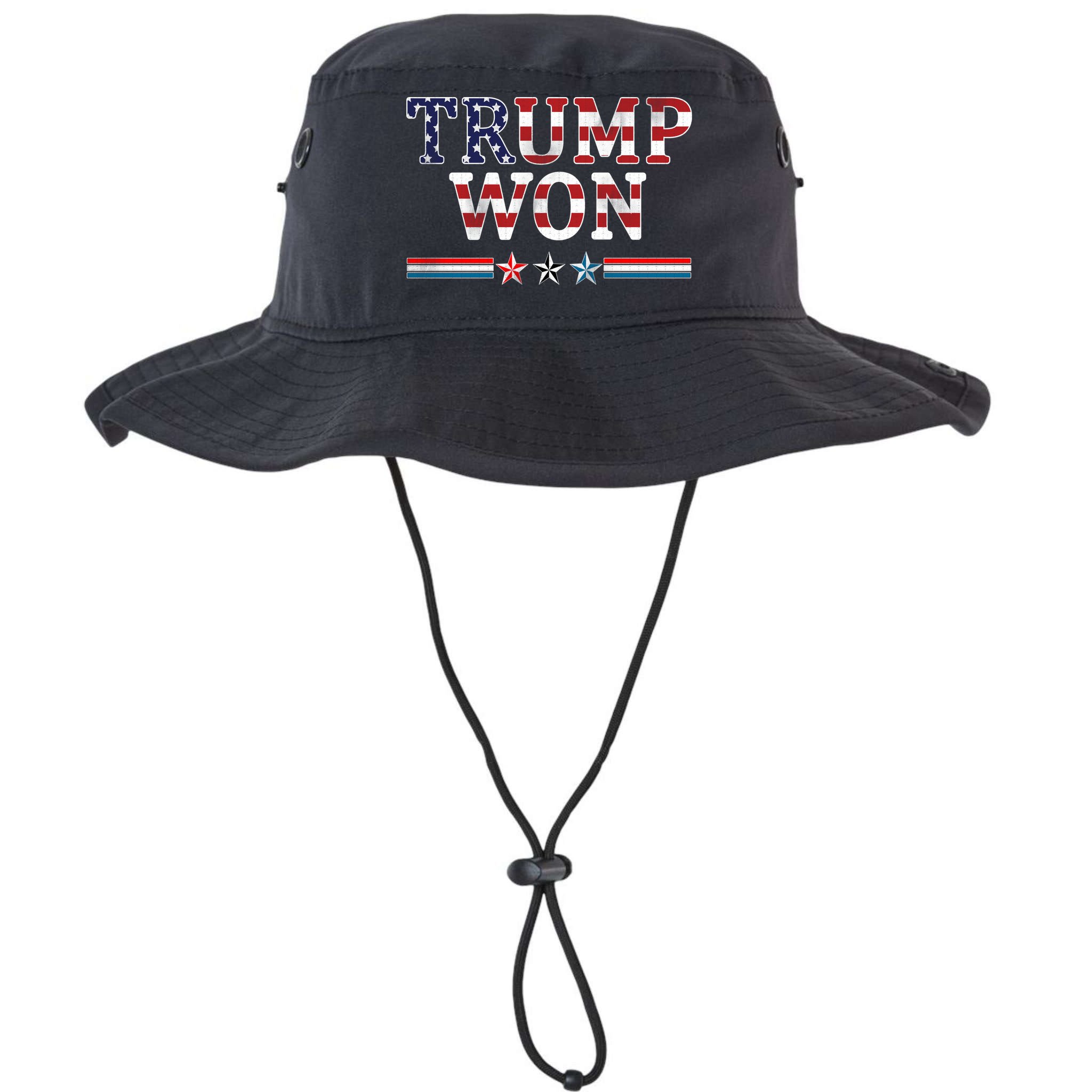Trump Won American Flag Pro Republican Bucket Hat