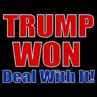 Trump Won Deal With It Zip Tote Bag
