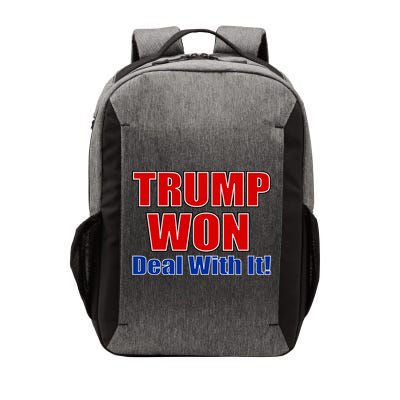 Trump Won Deal With It Vector Backpack