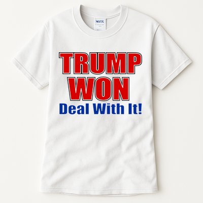 Trump Won Deal With It Tall T-Shirt