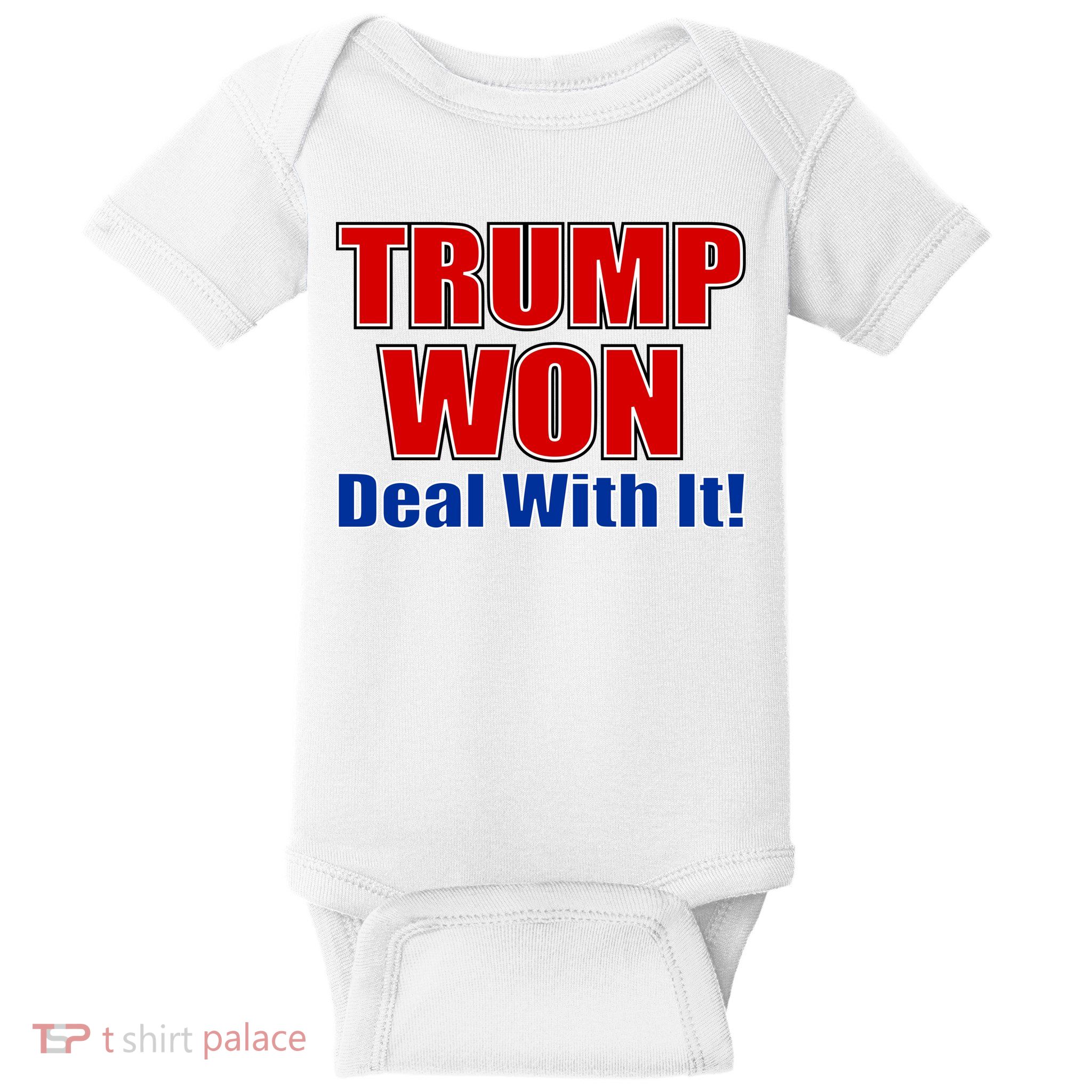 Trump Won Deal With It Baby Bodysuit