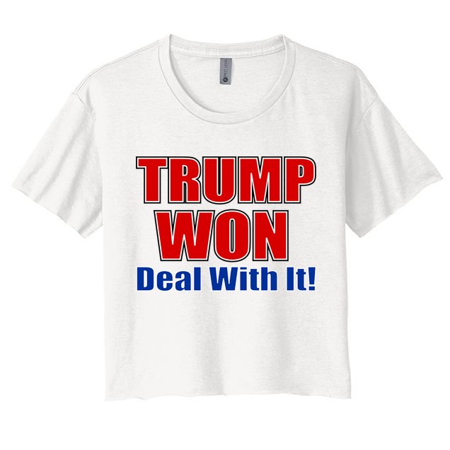 Trump Won Deal With It Crop Top