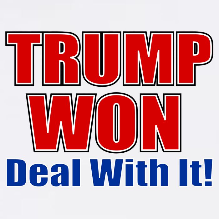 Trump Won Deal With It Cropped Pullover Crew
