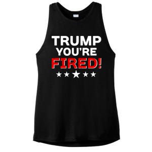 Trump You're Fired! Pro Biden Ladies PosiCharge Tri-Blend Wicking Tank