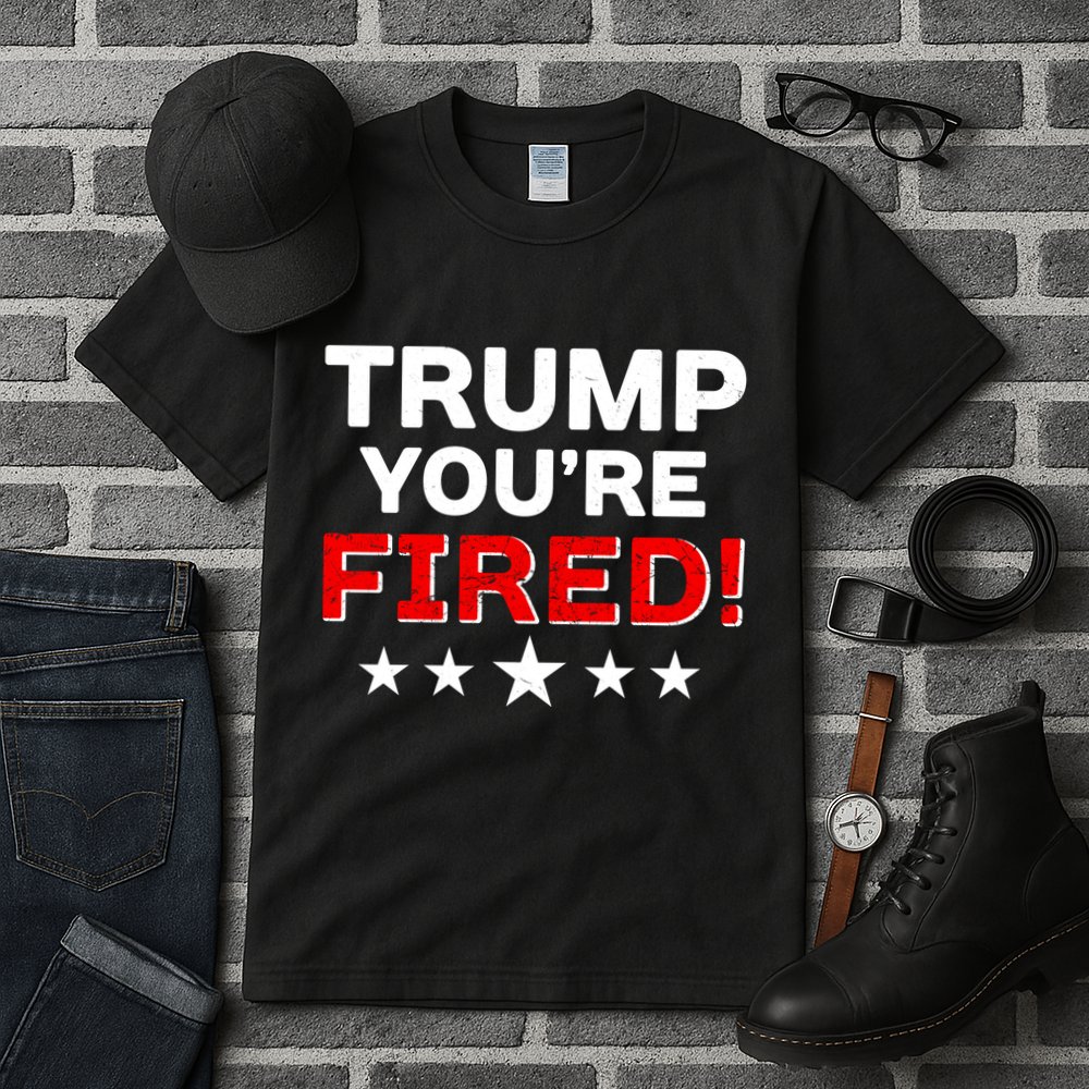 Trump You're Fired! Pro Biden Tall T-Shirt