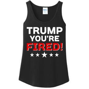 Trump You're Fired! Pro Biden Ladies Essential Tank