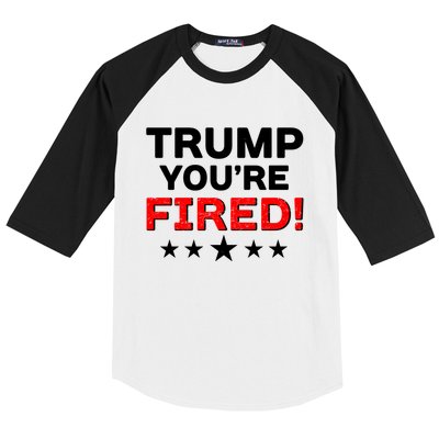 Trump You're Fired! Pro Biden Baseball Sleeve Shirt