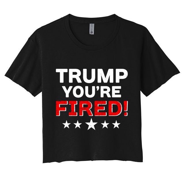Trump You're Fired! Pro Biden Crop Top