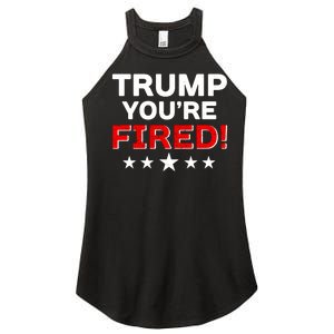 Trump You're Fired! Pro Biden Women's Perfect Tri Rocker Tank