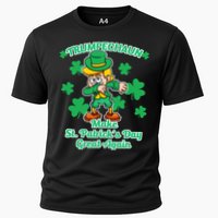 Trumpechaun - Make St Patrick's Day Great Again Cooling Performance Crew T-Shirt